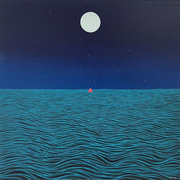 Alone in an Ocean of Thoughts by Mark Warren Jacques