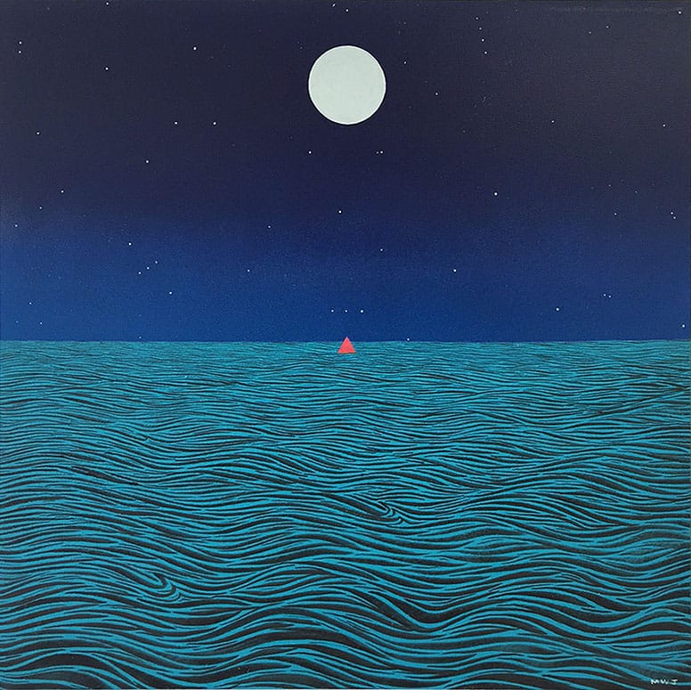 Alone in an Ocean of Thoughts by Mark Warren Jacques