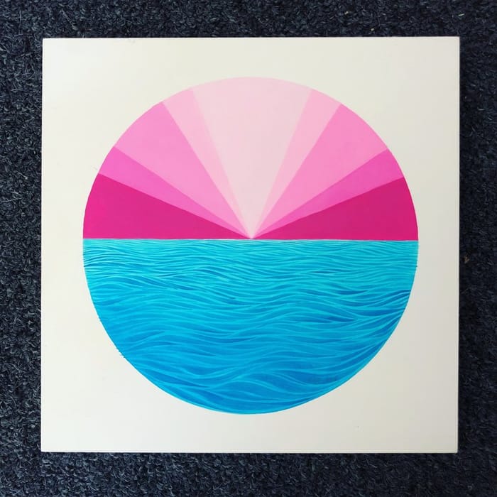 Beaming in Pink by Mark Warren Jacques