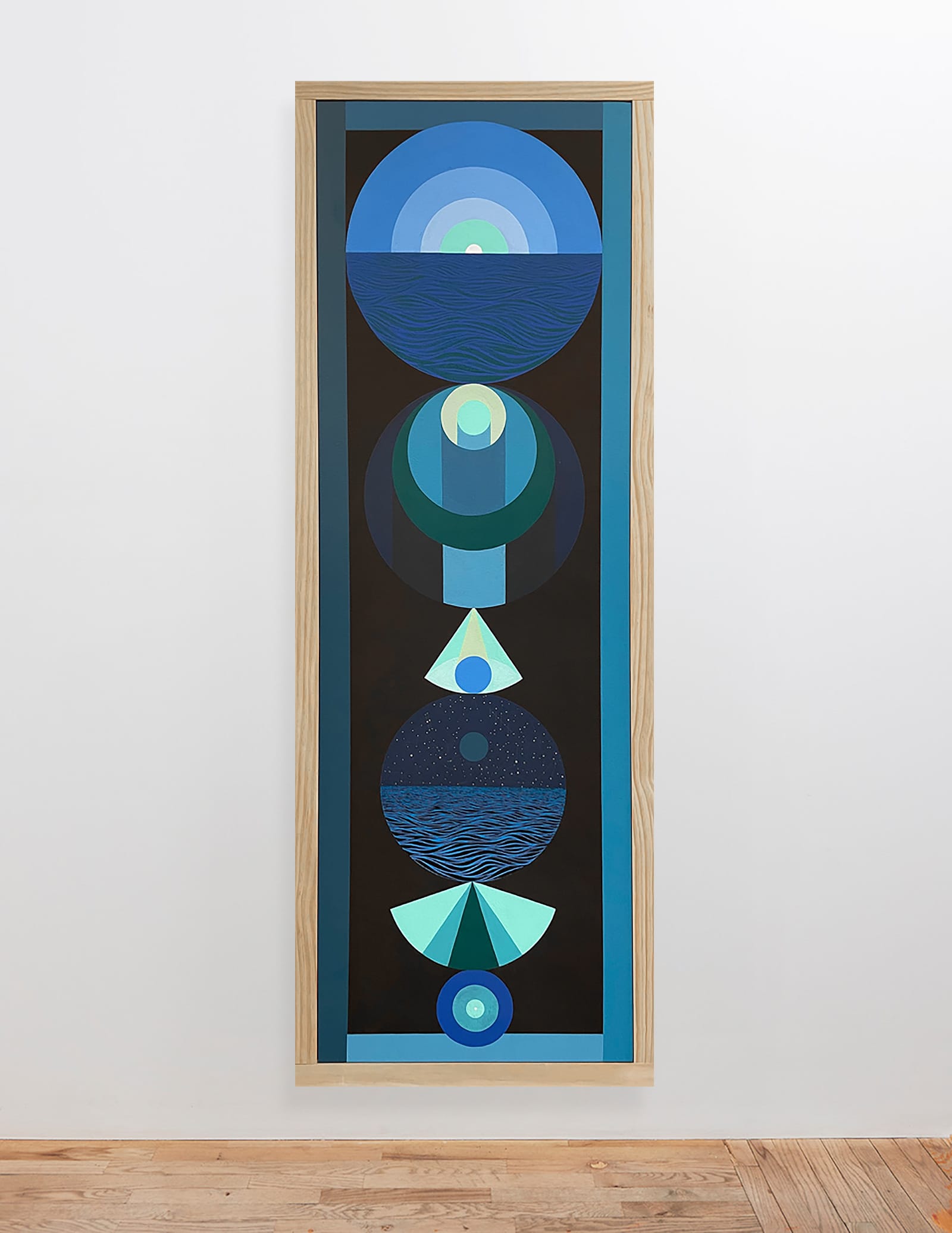 Contemplation of Blue by Mark Warren Jacques