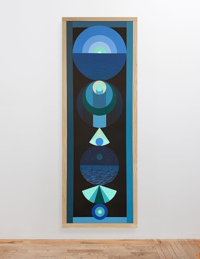 Contemplation of Blue by Mark Warren Jacques