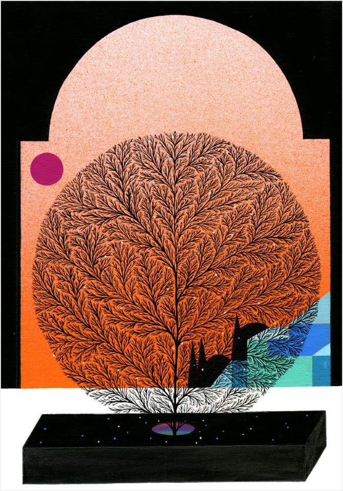 Here Is a Tree That Bears the Fruit of Its Environment by Mark Warren Jacques