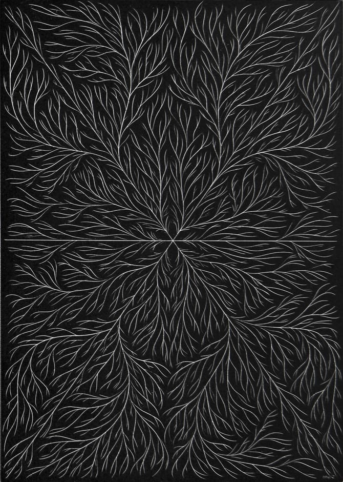 Saplings of Summer by Mark Warren Jacques
