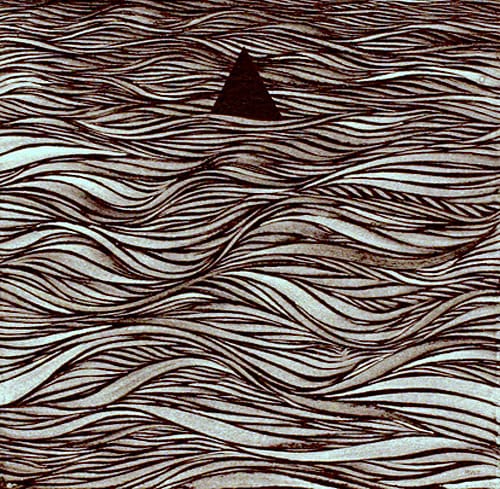 Sleeping Man in an Ocean of Unrest by Mark Warren Jacques