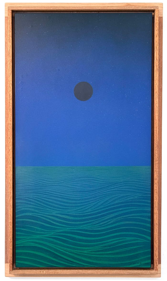 The Moon at Noon? Bright Where Nobody Looks by Mark Warren Jacques