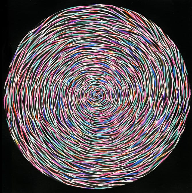 We Are a Spiral Spinning, by Mark Warren Jacques